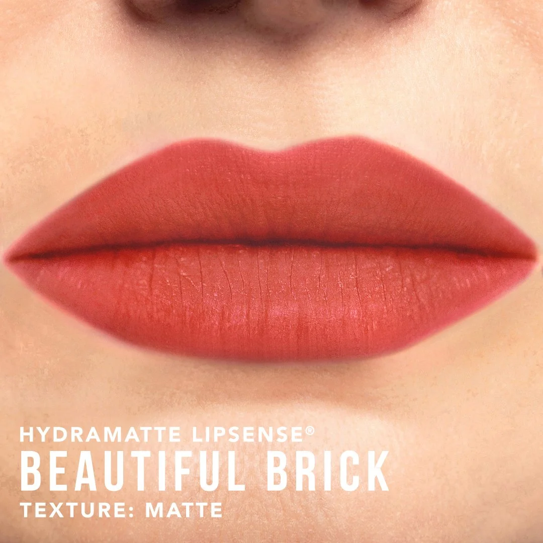 Beautiful Brick HydraMatte LipSense | SeneGence | ashleycejka.com